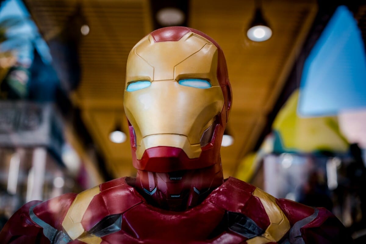 Iron Man im Portrait