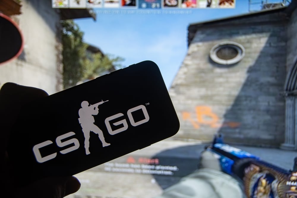 Jemand spielt CS:GO