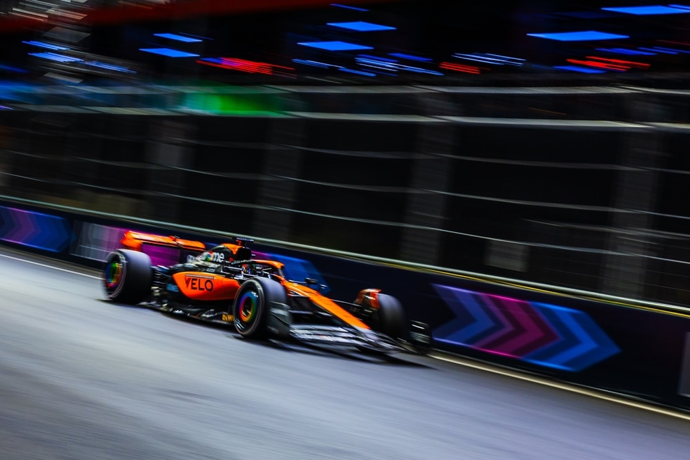 Ein Formel-1-Wagen von McLaren