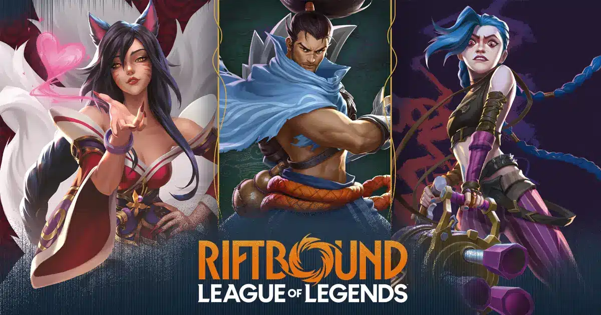 Promobild des neuen League of Legends' TCG Riftbound