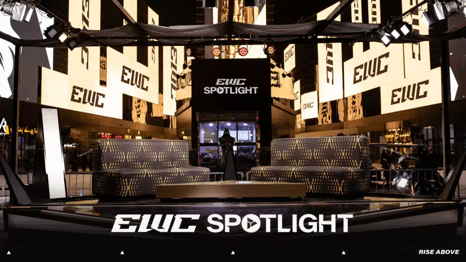Das neue EWC Spotlight vom Esports World Cup und IMG.