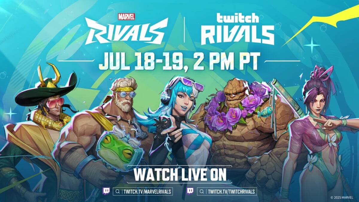 Marvel Rivals in Partnerschaft mit Twitch Rivals