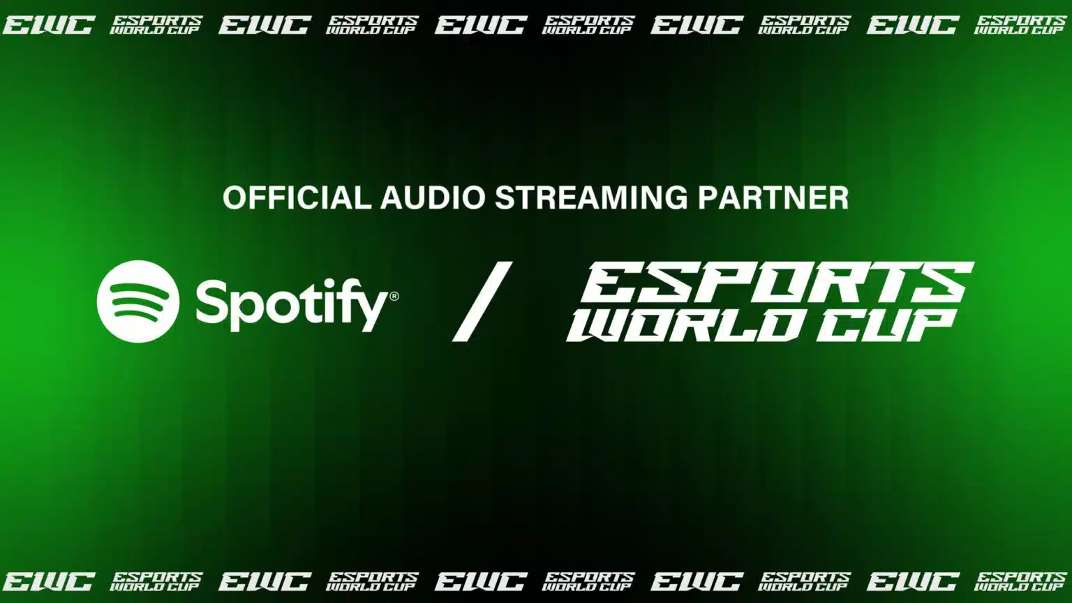 Spotify ist der neue Musikpartner für den Esports World Cup