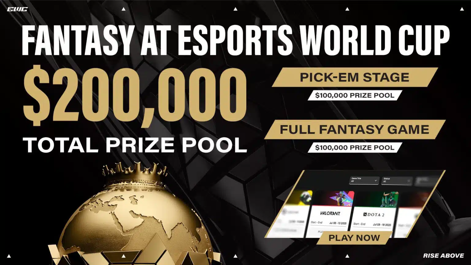 Der Esports World Cup 2025 bietet eine kostenlose Fantasy-Cup Gelegenheit zum mitmachen