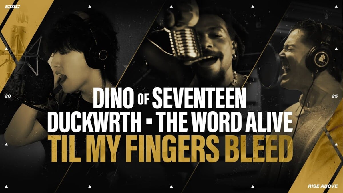 Thumbnail zur neuen Esports World Cup Hymne "Til My Fingers Bleed"