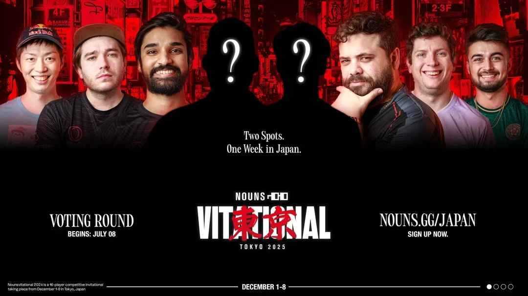 Promobild der offiziellen Votingrunde des Nounsvitational