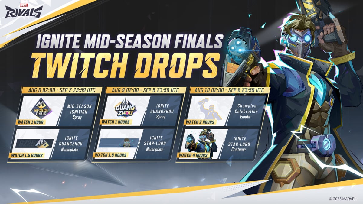 Marvel Rivals Twitch Drops