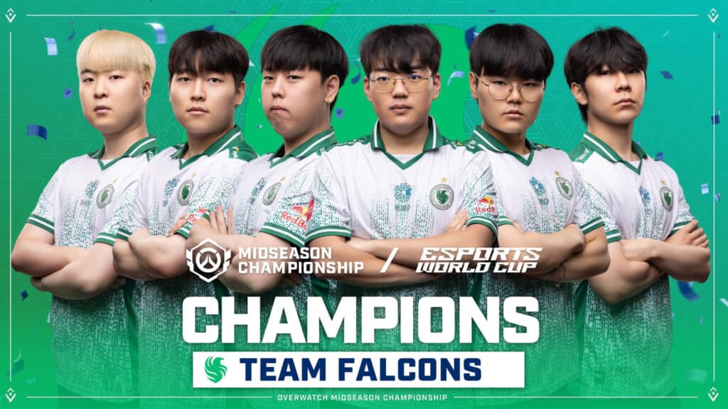 Team Falcons siegreich beim EWC