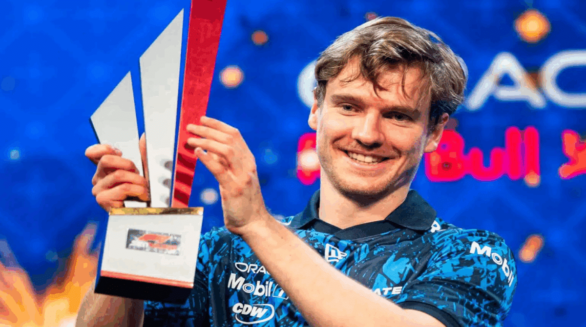 Jarno Opmeer ist siegreich