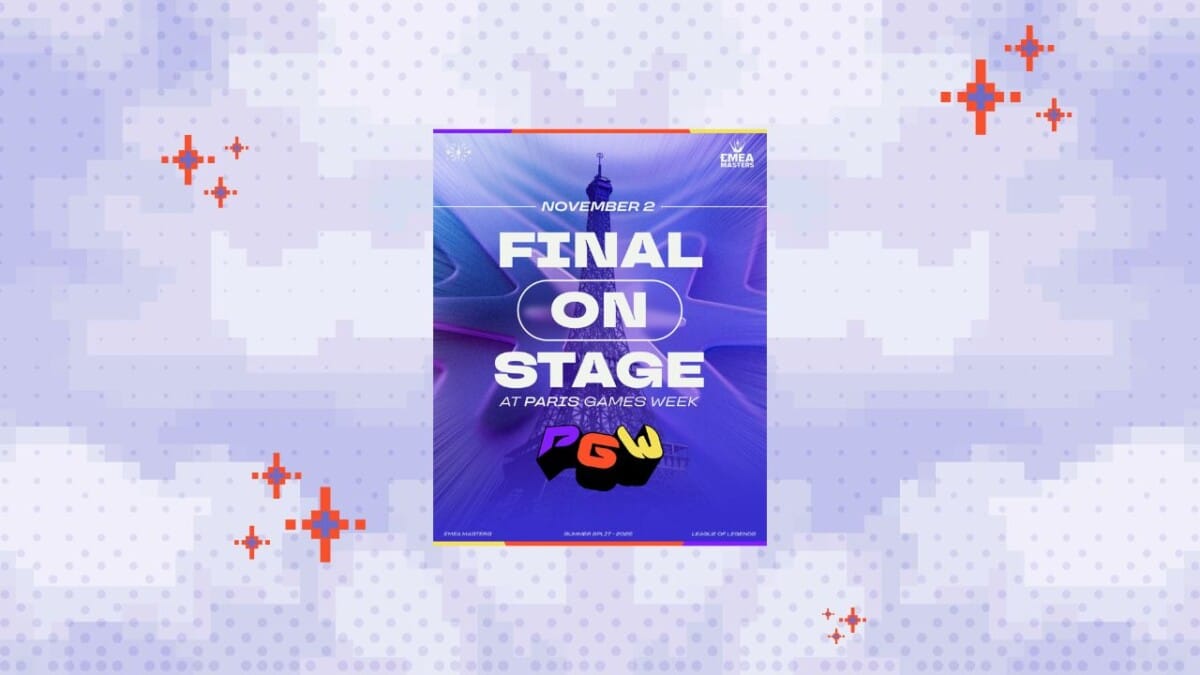 Das EMEA Masters Finale 2025 findet offiziell auf der Paris Game Week statt