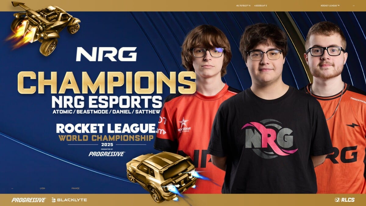 NRG sind die Gewinner der RLCS 2025
