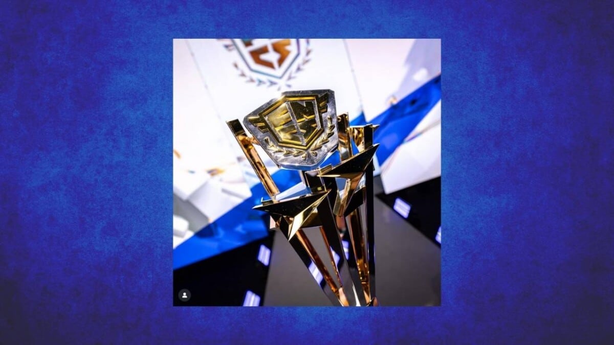 Fortnite Global Championships 2025 Trophy