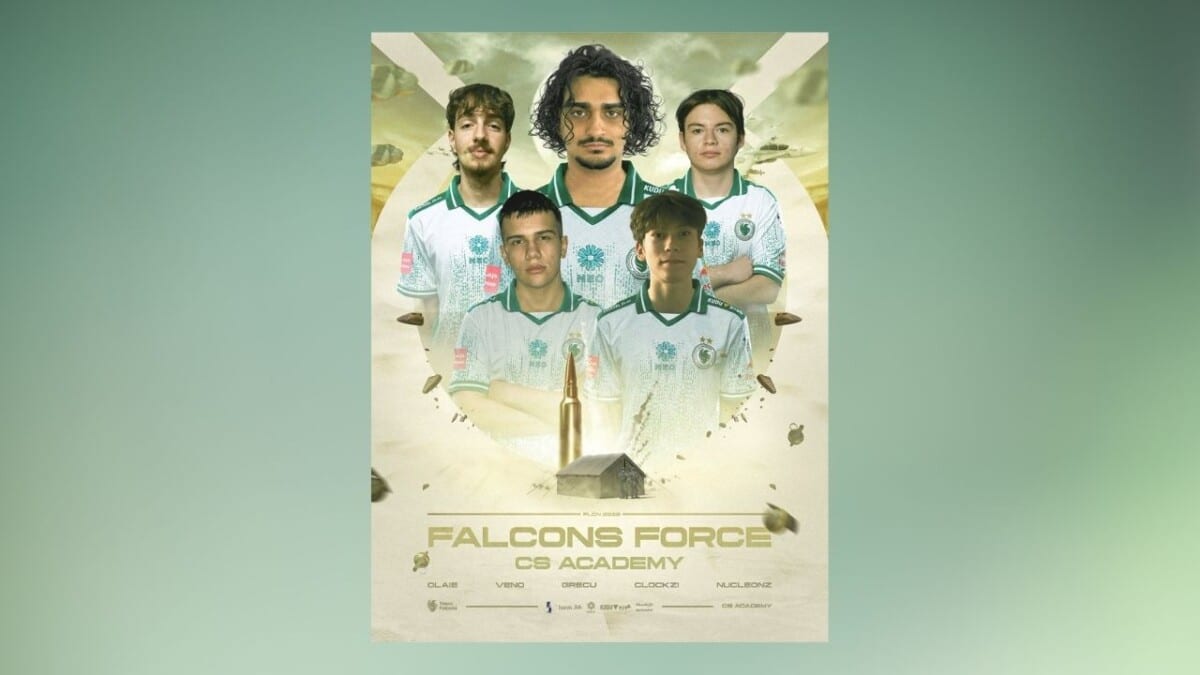 Falcons Force, das neue CS2 Academy-Roster der Falcons