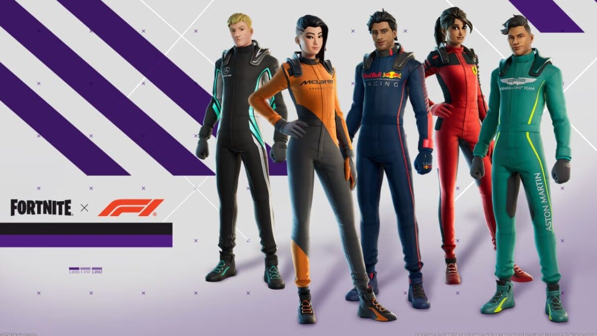 Fortnite x F1