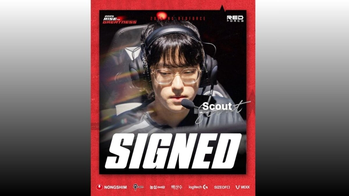 Scout bei Nongshim RedForce
