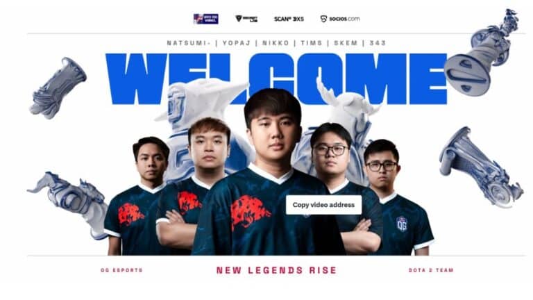 OG Esports startet mit neuem SEA-Line-up durch