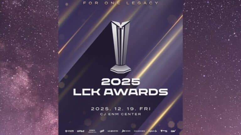 LCK Awards 2025 finden am 19. Dezember statt