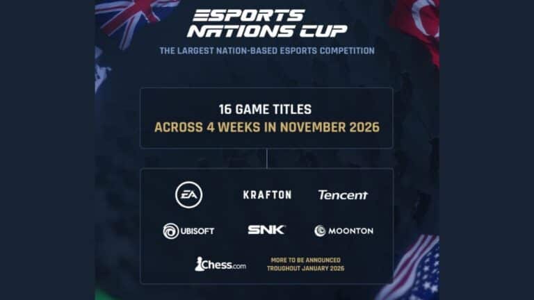 Esports Nations Cup feiert Premiere mit Nationalteams