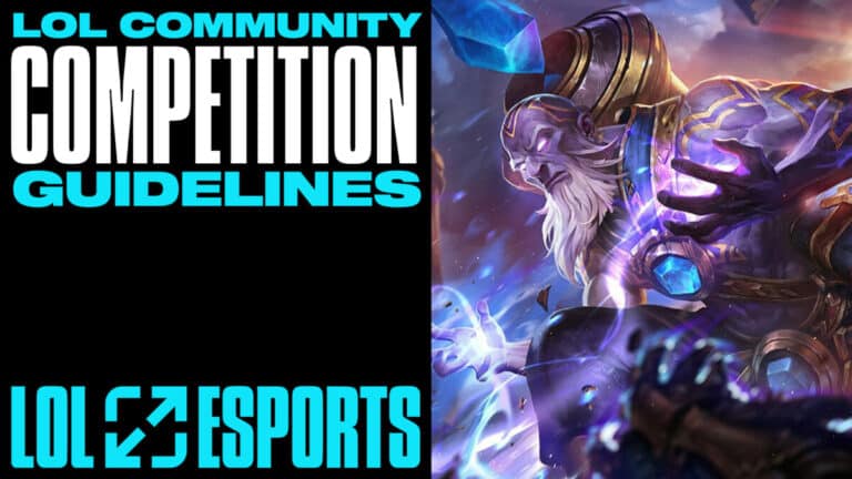 Riot Games lockert Richtlinien für League of Legends Community-Wettbewerbe