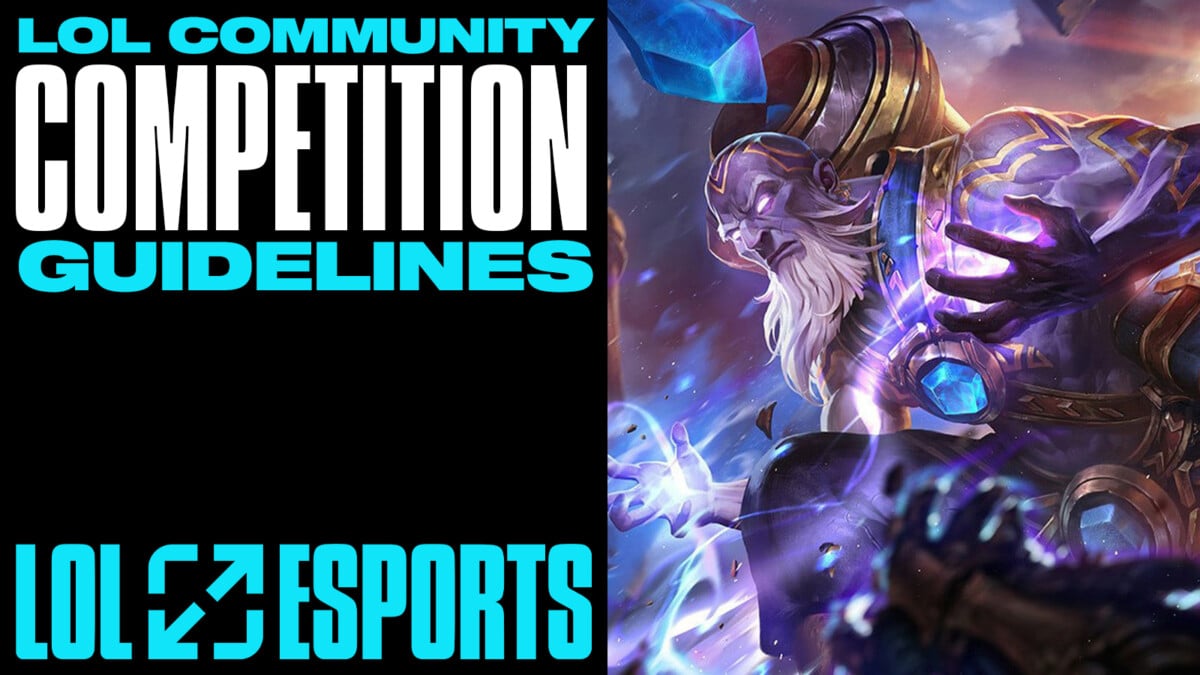 League of Legends Richtlinien für Community-Wettbewerbe