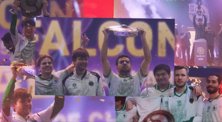 The International 2025 Champion Team Falcons verlässt Dota 2