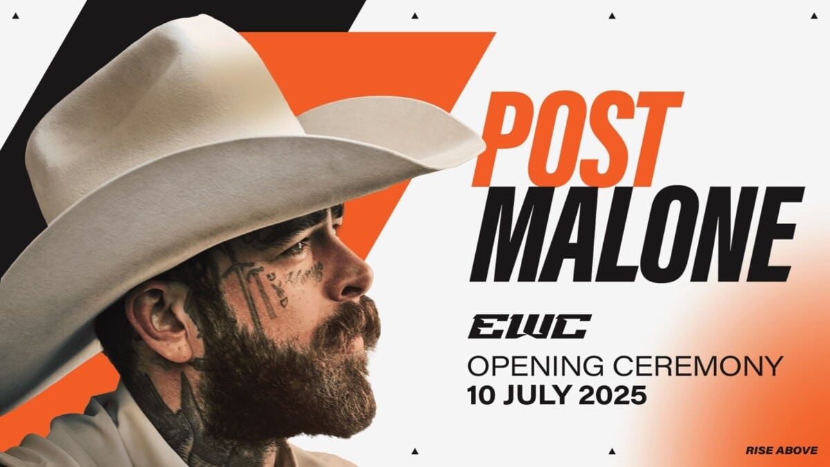 Post Malone protagonizará la ceremonia inaugural de la Esports World Cup