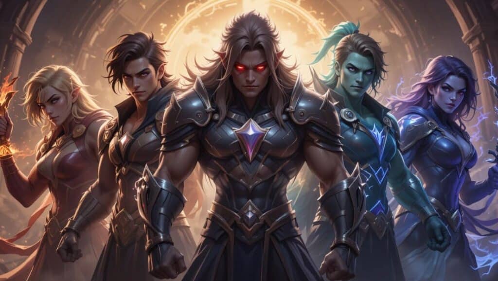 equipos de 5 en league of legends