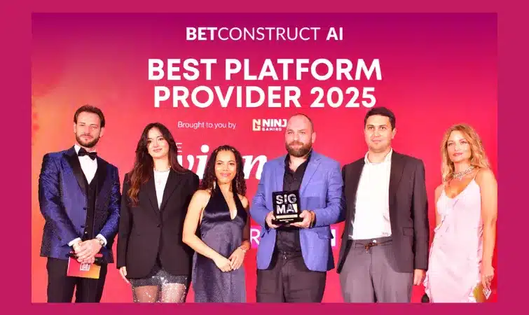 BetConstruct AI, premiada como “Mejor Proveedor de Plataforma 2025”