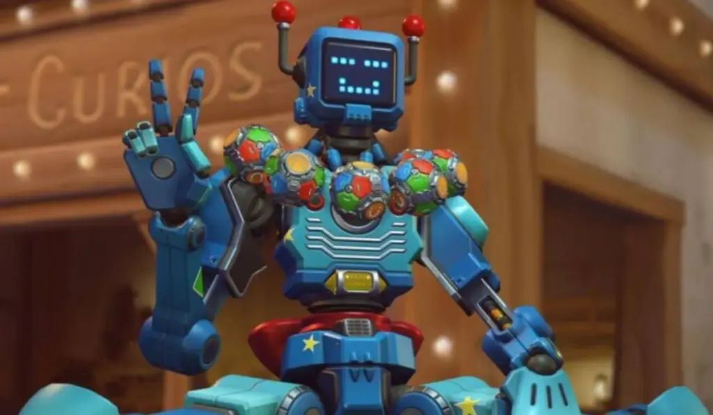 Toybot (Zenyatta) skin de navidad 2025