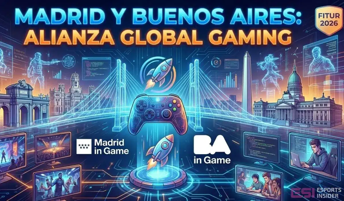 Madrid y Buenos Aires se alían para potenciar los esports