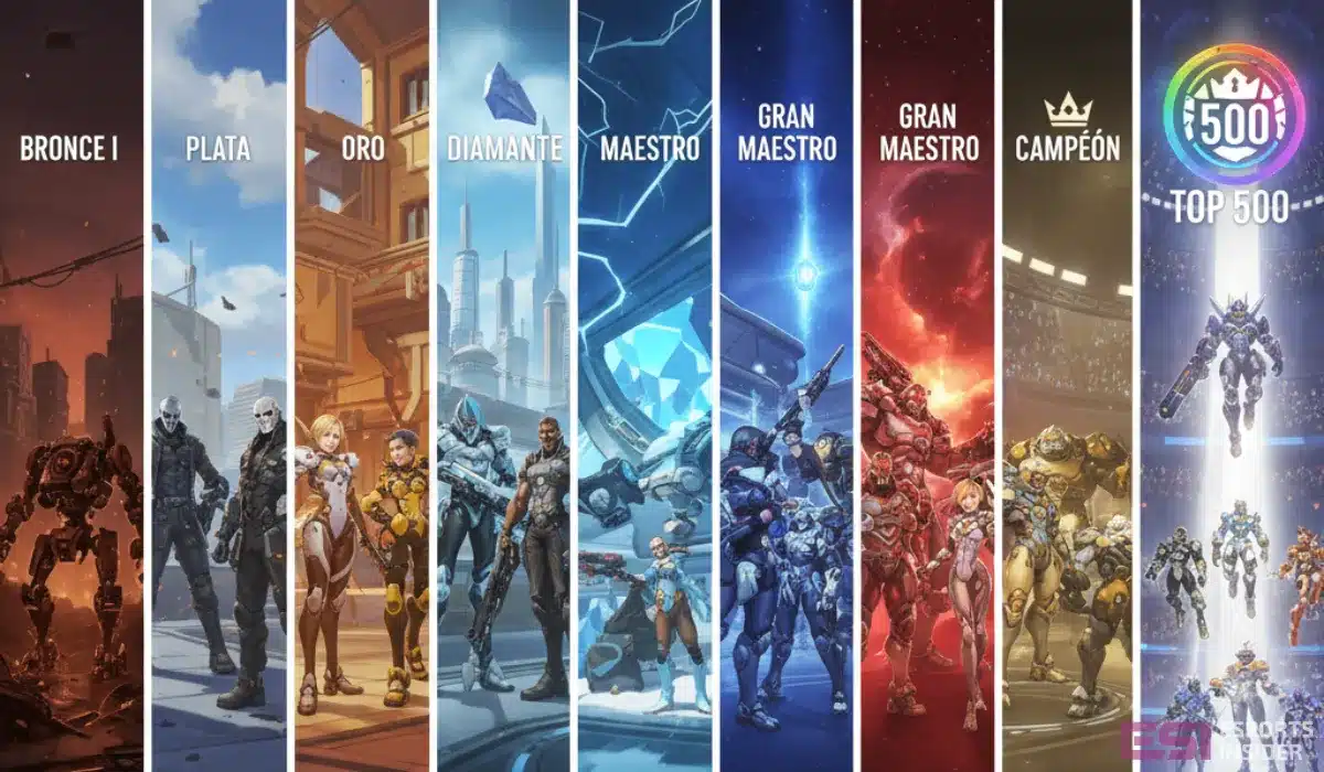 rangos Overwatch 2