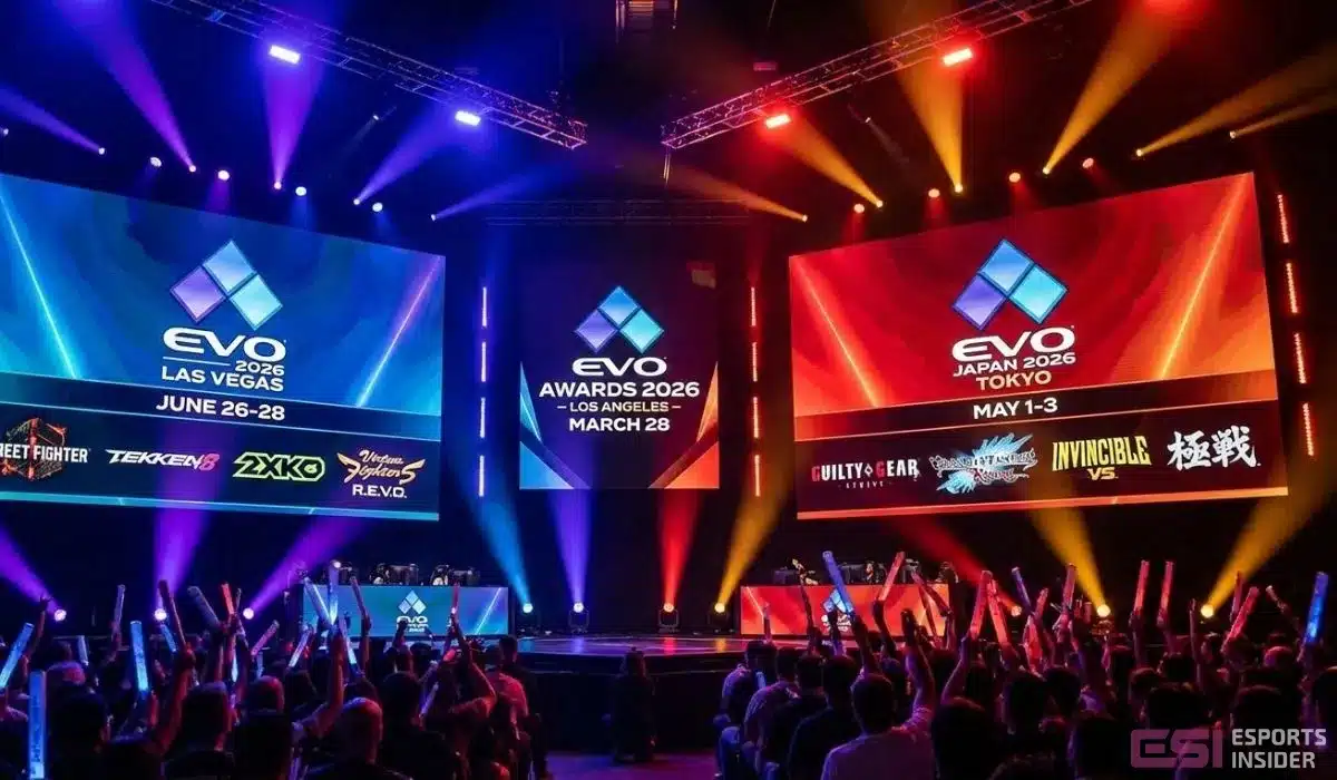 EVO 2026 Las Vegas, EVO 2026 Japan, EVO 2026 Los Angeles