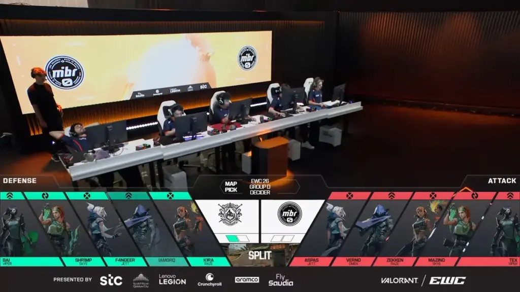 Team Heretics alcanza los cuartos de final de Valorant en una Esports World Cup que expande su oferta de juego
