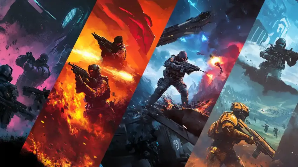 catégories de jeux esport