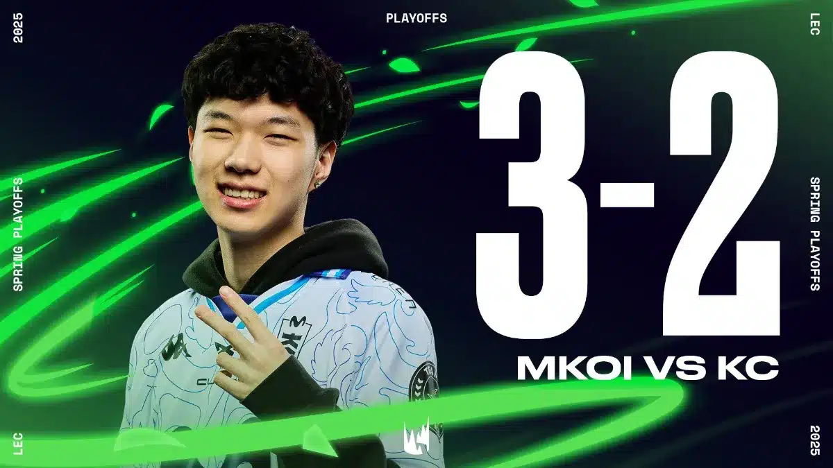 Karmine corp lower bracket Lec après défaite contre Movistar KOI