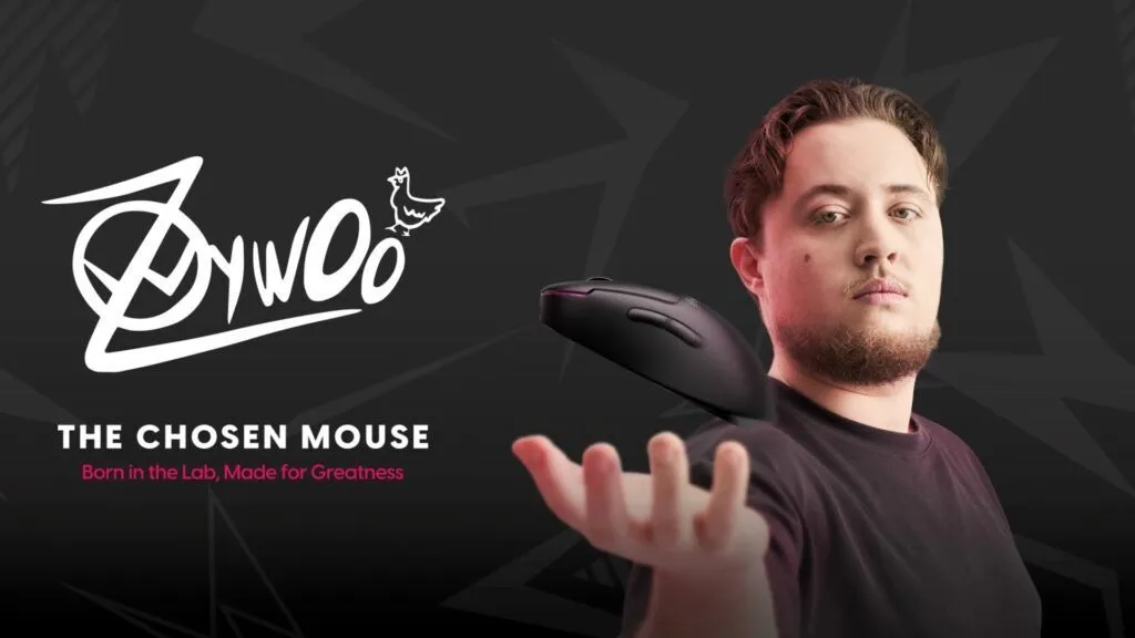 La souris gaming de ZywOo est enfin disponibe