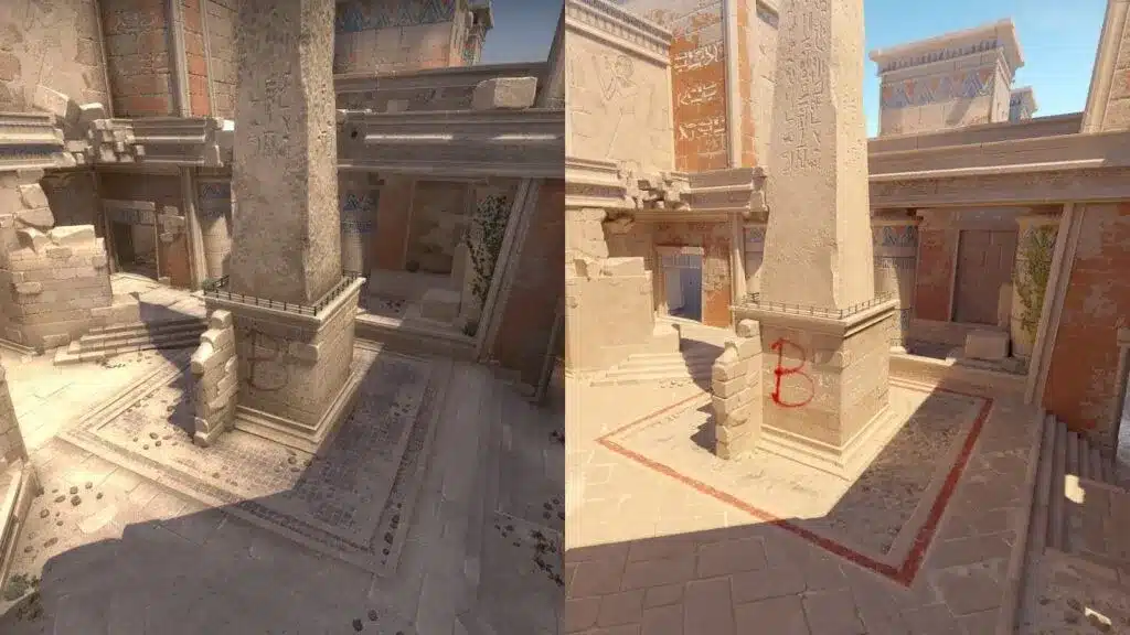 graphismes CS : GO vs CS2