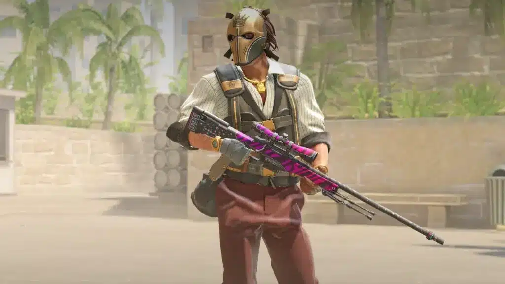 joueur skin équipé 