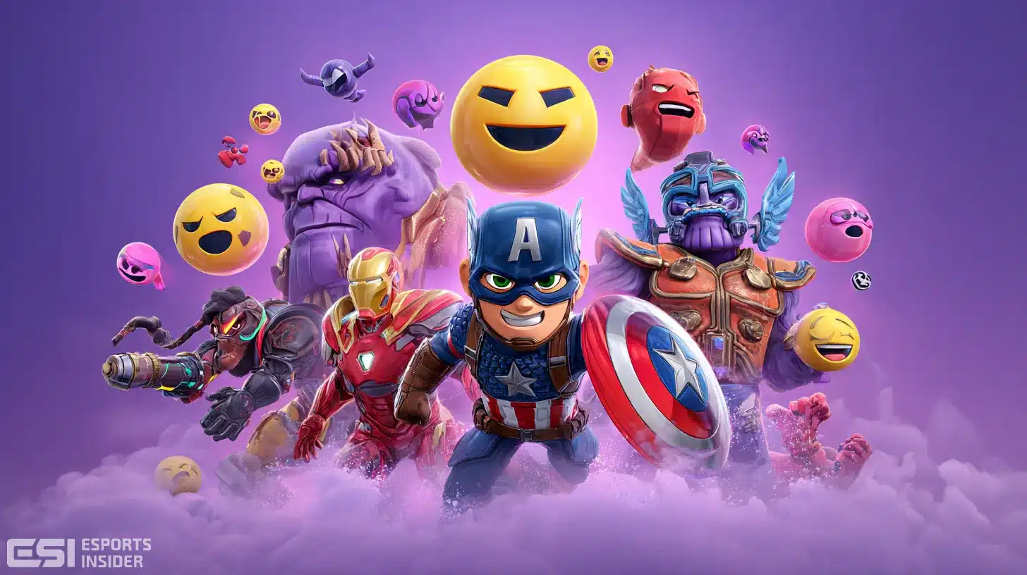 marvels rivals introduit les emojis dans sa nouvelle mise à jour. Fonctionnement et guide