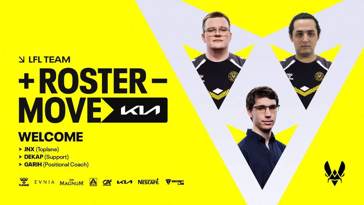 Vitality change son 5 pour le summer split LFL 2025