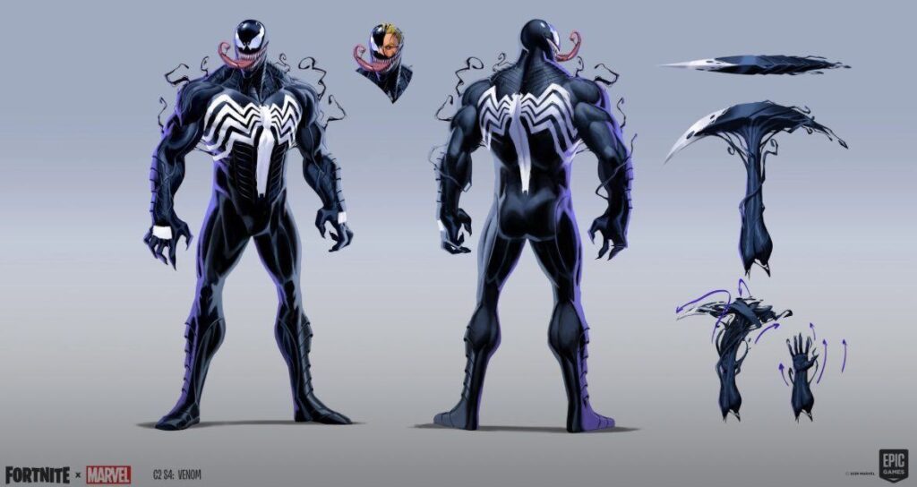 Venom Skin marvel Fortnite