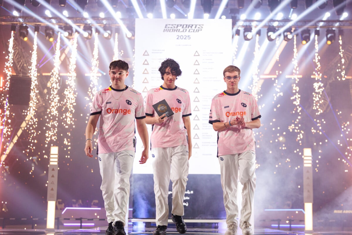 Le roster K corp de rocket league qui marche sous les feux des projecteurs