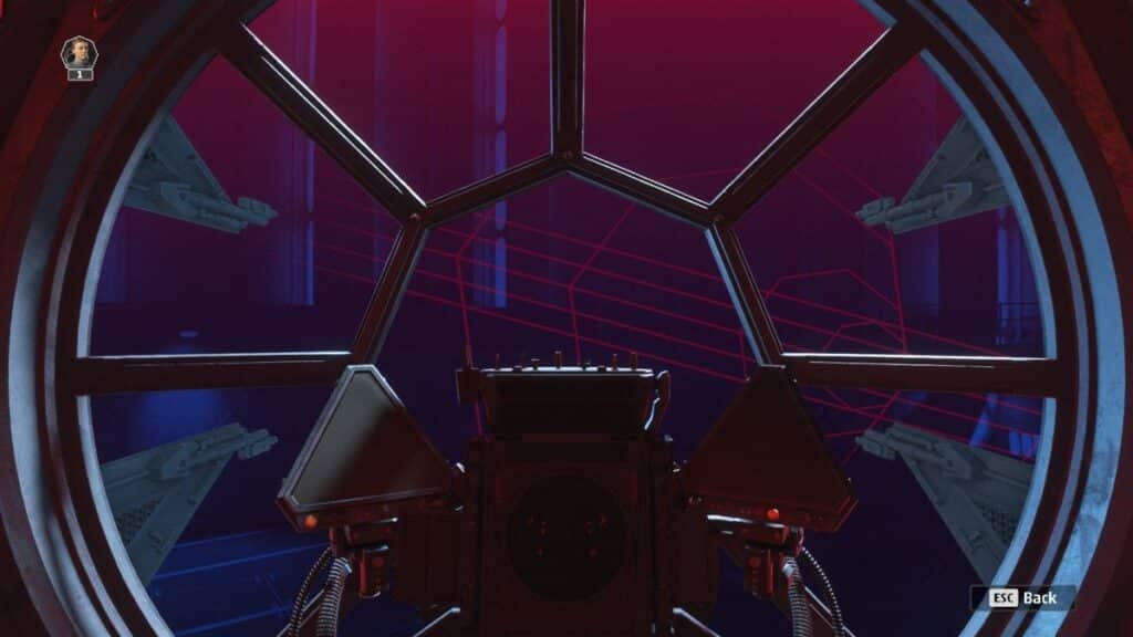 Star Wars Squadron vaisseau