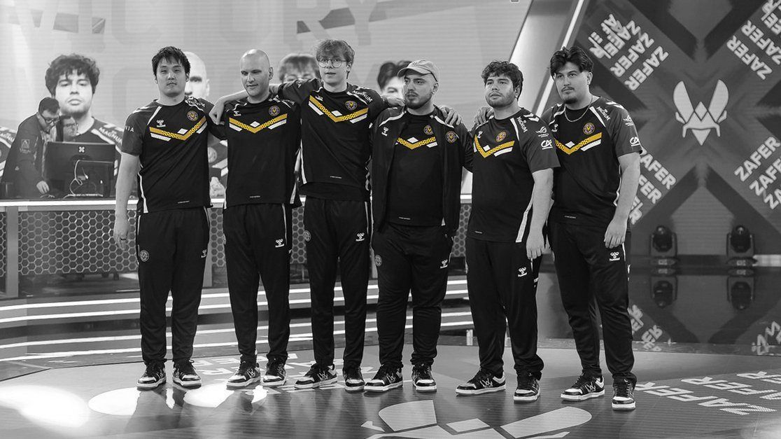 La déception des membres du roster Valorant de Vitality
