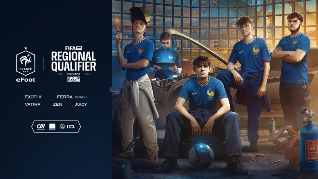 FIFAe World Cup Rocket League 2025 : La sélection française se dévoile !