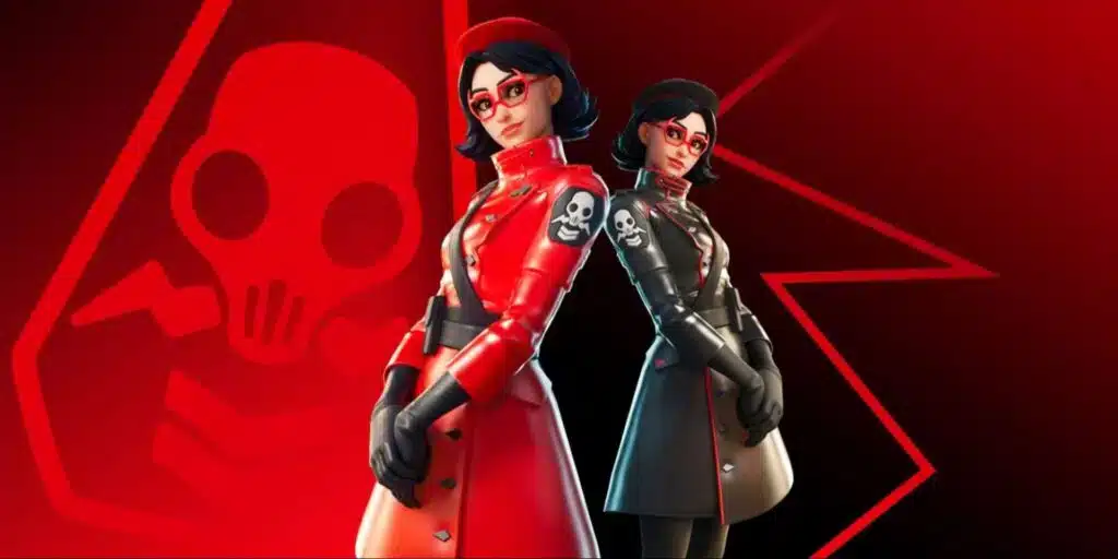 2 skins rares fortnite féminins