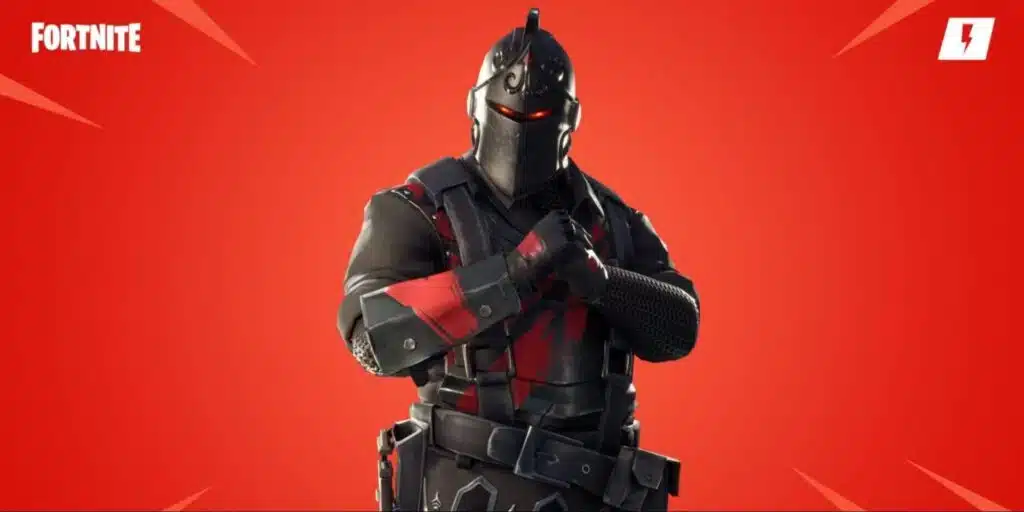 skin fortnite chevalier noir