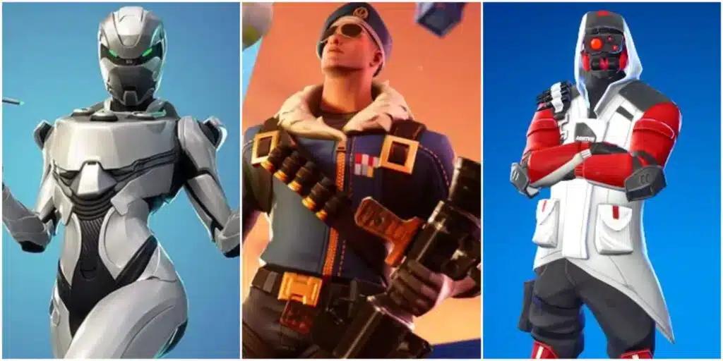3 skins Fortnite