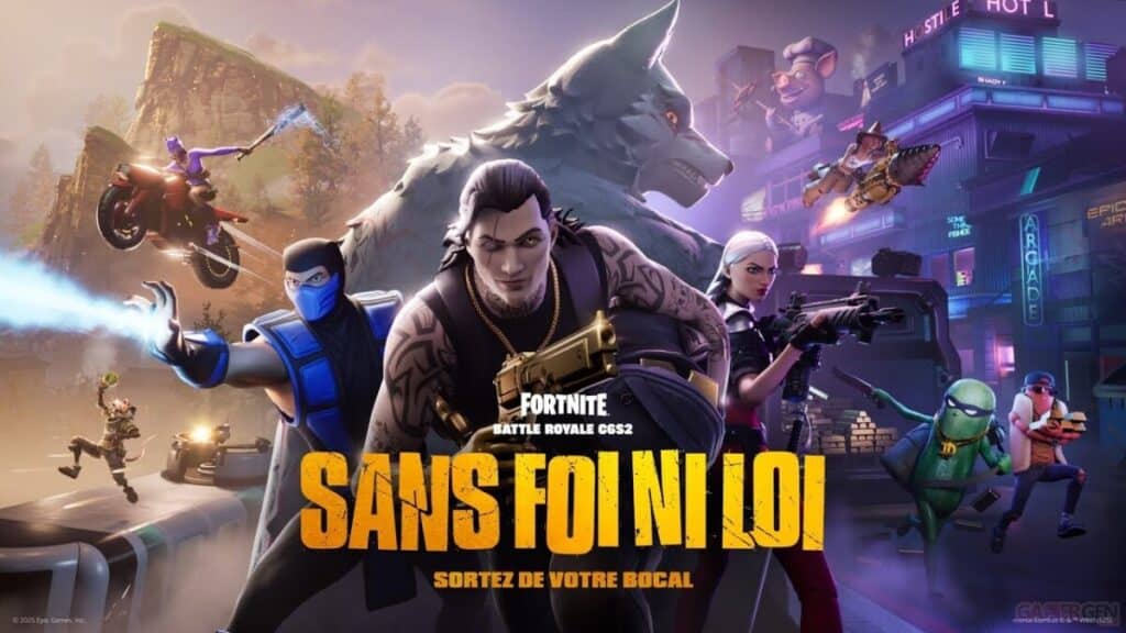 affiche skins fortnite saison 10