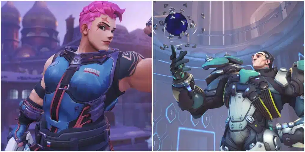 Zarya et Sigma dans la nouvelle saison d'Overwatch 2